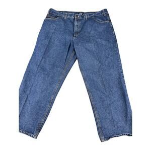 Men’s Rural King Size 42×29 Blue Straight-Leg Denim Jeans – excellent
